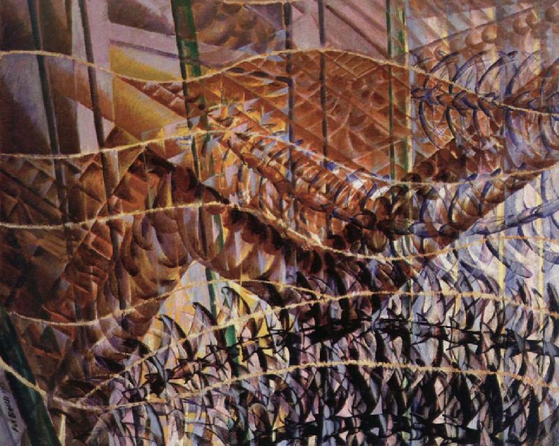 swifts paths of movement dynamic sequences, giacomo balla